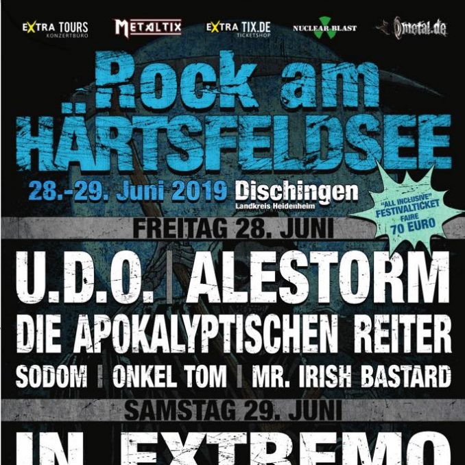 Festivalflyer Rock Am Härtsfeldsee 2019