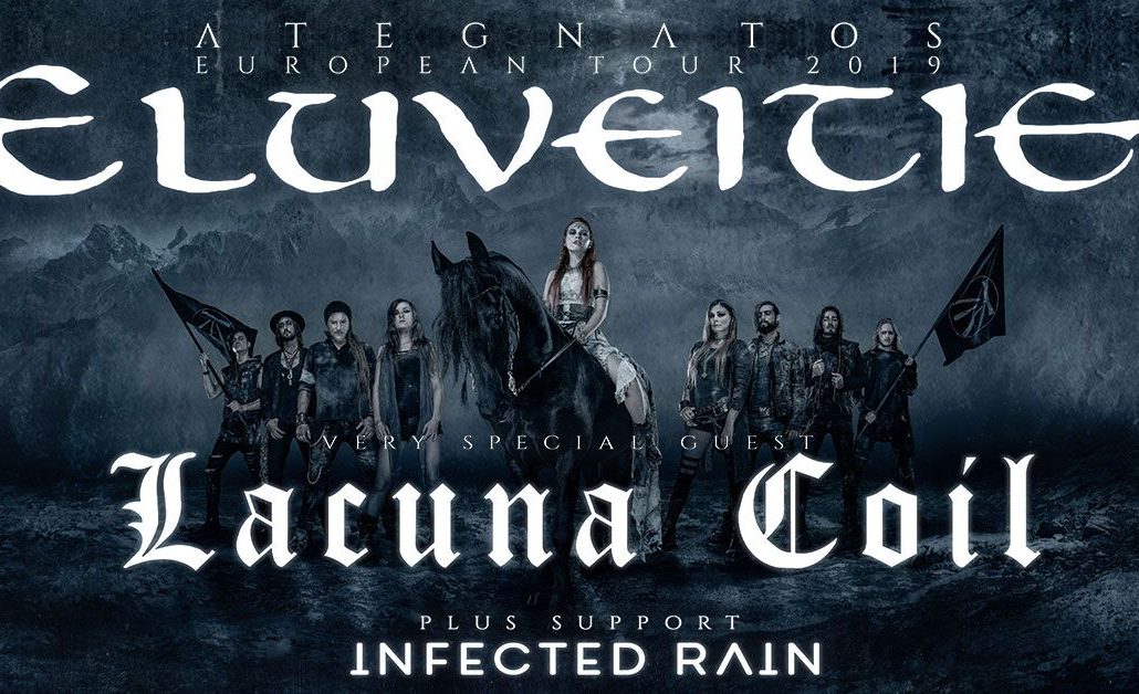 Tourflyer Eluveitie+Lacuna Coil+Infected Rain