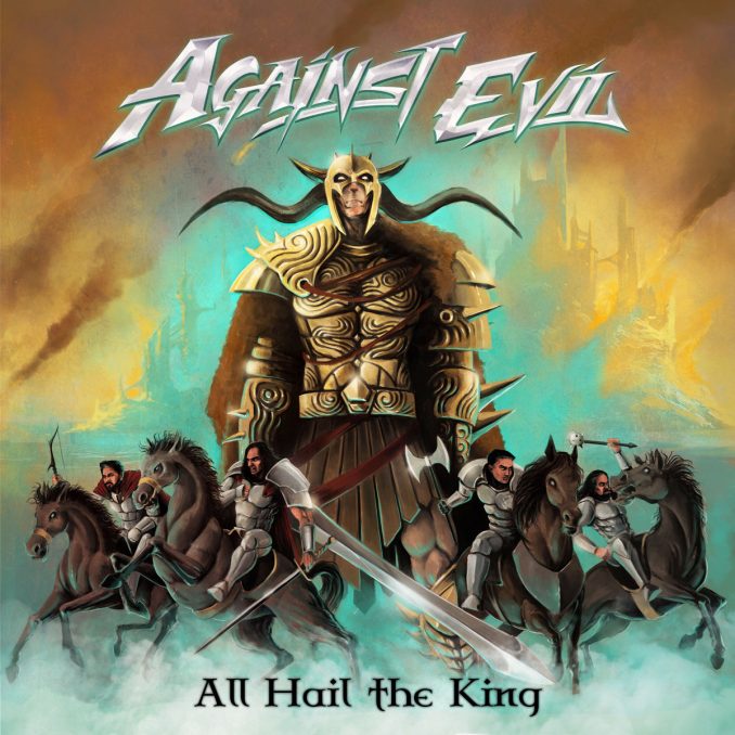 CD-Cover Against Evil - All Hail The King