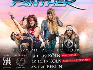 Konzertflyer Steel Panther - Heavy Metal Rules Tour
