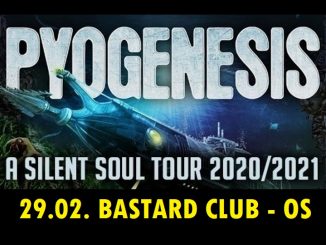 Konzertflyer Pyogenesis - A Silent Soul Tour, Osnabrück