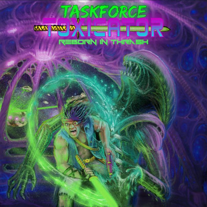 CD-Cover Taskforce Toxicator - Reborn in Thrash