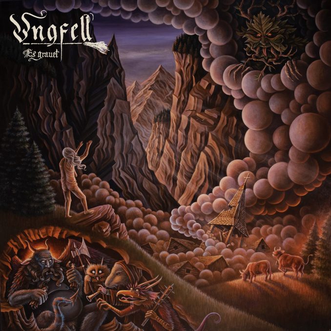 CD Cover Ungfell - Es Grauet